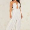 White Linen Look Halterneck Plunge Midaxi Dress -Cheap Glamarish Store 04d91f0fda256d474fadba3b66a8bf7046f4c3ad cnd8846 1