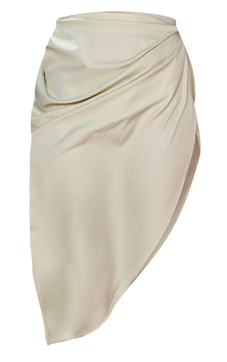 Sage Ruched Side Midi Skirt 7 Sage Ruched Side Midi Skirt - Image 5