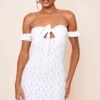 White Broderie Tie Bardot Bodycon Dress -Cheap Glamarish Store 258012632d92308e9a9a8c8ed184c96de281cdd2 cnd8878 1