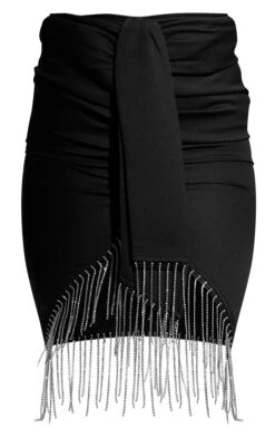 Black Woven Sequin Tassel Midi Skirt -Cheap Glamarish Store 2810a23d840a7a9653961539c0a9dea362ebc9c1 cnb4146 5