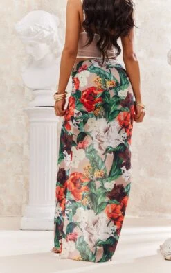 Multi Floral Ruched Maxi Skirt -Cheap Glamarish Store 2e99be19e2e84384dceeeaaa32f064fc26919461 cnd3537 3