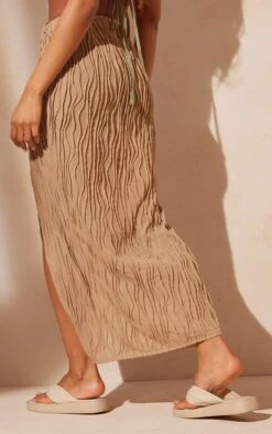 Stone Textured O-ring Front Midi Skirt -Cheap Glamarish Store 3b1e7d6e719c6bffe5b2b2345e8d22e1400a51df cmw6327 3