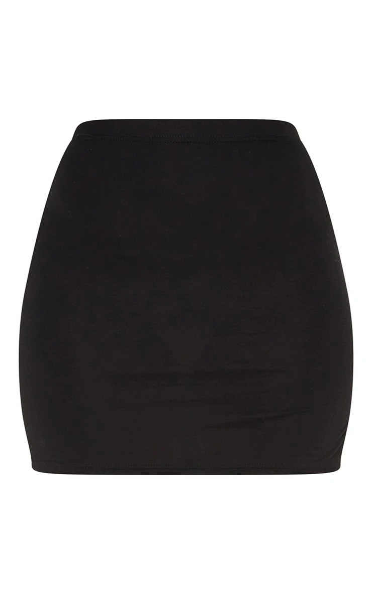 Black Split Mini Skirt 8 Black Split Mini Skirt - Image 6