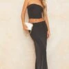 Black Acetate Slinky Low Rise Maxi Skirt -Cheap Glamarish Store 551b040a0608047395ab3f381235171d187730cf cmz4179 1