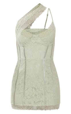 Sage Lace Binding Detail Underwired Bodycon Dress -Cheap Glamarish Store 5fe1e80db8ffbcb51d2a468e4b00c07394b613bd cne1396 5