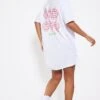 White Oversized Juicy Slogan T Shirt Dress 1 White Oversized Juicy Slogan T Shirt Dress -Cheap Glamarish Store 60b181022b935a340d1d8f49b28cd0006f4c902b cne4793 1