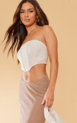 Taupe Crinkle Rib Curved Waist Maxi Skirt 10 Taupe Crinkle Rib Curved Waist Maxi Skirt -Cheap Glamarish Store 6a37e6e78649998404f7513841b42f4693c49689 cne3929 4