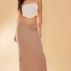 Taupe Crinkle Rib Curved Waist Maxi Skirt -Cheap Glamarish Store 6cbde1b59a7137600d9699610780a271f0192e90 cne3929 1