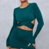 Green Cross Detail Shoulder Pad Mini Bodycon Dress 2 Green Cross Detail Shoulder Pad Mini Bodycon Dress -Cheap Glamarish Store 77ddd16b09ba47de3e60fae2df080963ff6086d7 cnb2759 1