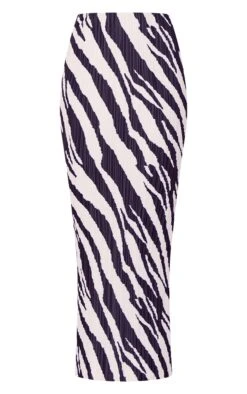 Black Zebra Print Plisse Maxi Skirt -Cheap Glamarish Store 7fa1f116abcea1cf6034f2924b67087e895e6c2d cna2213 5