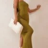Olive Bandeau Maxi Dress -Cheap Glamarish Store 8f72f3c167df45afa565adb9366fd14e9cd963db cmy6186 4