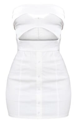 Ecru Bandeau Cut Out Button Down Bodycon Dress 11 Ecru Bandeau Cut Out Button Down Bodycon Dress -Cheap Glamarish Store a2110a70f7e24357a144b20d6fa7dda153d8f38c cnd4021 5