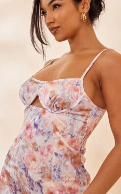 Pink Abstract Print Underwired Cut Out Bust Shift Dress -Cheap Glamarish Store a35aa2aa73b0f41db2963e77311d2758dd57cb94 cnd4283 4