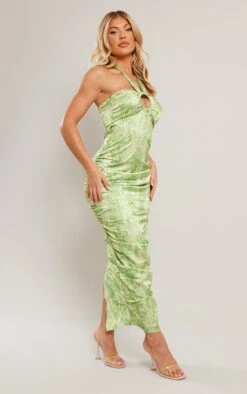 Lime Renaissance Print Satin Ring Corset Detail Midaxi Dress 9 Lime Renaissance Print Satin Ring Corset Detail Midaxi Dress -Cheap Glamarish Store a39cf652abb116a08238e9e73f2d31470187446d cne2978 3