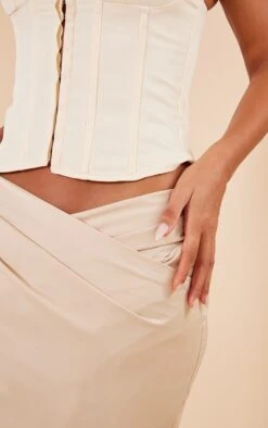 Champagne Satin Cowl Front Maxi Skirt 10 Champagne Satin Cowl Front Maxi Skirt -Cheap Glamarish Store a3b9bda102e882cec88a2cead2599d3c0d2c5896 cnd3770 4