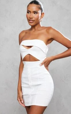 Ecru Bandeau Cut Out Button Down Bodycon Dress 10 Ecru Bandeau Cut Out Button Down Bodycon Dress -Cheap Glamarish Store b04ed7cbf11d7a0051be9da15659b3733673bfcc cnd4021 4