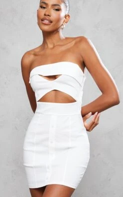 Ecru Bandeau Cut Out Button Down Bodycon Dress 9 Ecru Bandeau Cut Out Button Down Bodycon Dress -Cheap Glamarish Store b857ef94a74e2aad655b0b507b2126712f22c97e cnd4021 3