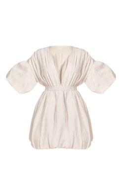 White Puff Sleeve Puffball Hem Shift Dress -Cheap Glamarish Store ba9ac73e89a294b70b9e9d6ba6c50ff674f24974 cmq5829 6