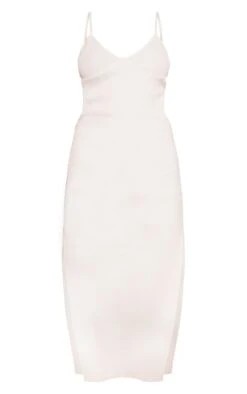 White Rib Cup Detail Cut Out Midaxi Dress -Cheap Glamarish Store c535dbfcab085fe4f60cbd6208bc6dd3411b14ec cmy1661 6