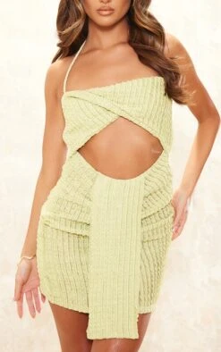 Sage Textured Twist Cut Out Drape Detail Bodycon Dress 10 Sage Textured Twist Cut Out Drape Detail Bodycon Dress -Cheap Glamarish Store ce37761013ea688126210ad0b807bb9e0e42b725 cne1379 4