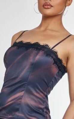 Brown Abstract Print Lace Detail Strappy Shift Dress -Cheap Glamarish Store dead60ec937b5b802ce15f9b24f054aebe61a3f2 cnc8297 4