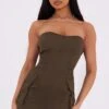 Dark Khaki Cargo Bandeau Binding Pocket Detail Bodycon Dress 1 Dark Khaki Cargo Bandeau Binding Pocket Detail Bodycon Dress -Cheap Glamarish Store dfeaeae465b5ba8aaf990e909284e1793f342dd7 cnc6733 1