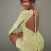 Olive Slinky Backless Tie Detail Long Sleeve Bodycon Dress 1 Olive Slinky Backless Tie Detail Long Sleeve Bodycon Dress -Cheap Glamarish Store e0b558dfdf981631fa1be6d0bc96335f185d90ae cnc7749 1