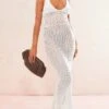 White Crochet Panels Strappy Maxi Dress -Cheap Glamarish Store e2da0c2254dd7fa55a6d097518f16cc0bdea0546 cne6264 1