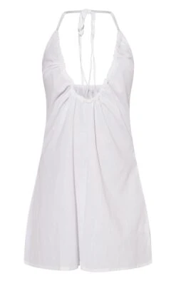 White Linen Look Strappy Back Detail Swing Dress 11 White Linen Look Strappy Back Detail Swing Dress -Cheap Glamarish Store e8531a7b19d6ed0237bd21b8ae11dca8a5fbfc8d cmw9233 6