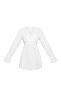 White Cotton Tie Open Back V Neck Shift Dress 11 White Cotton Tie Open Back V Neck Shift Dress -Cheap Glamarish Store ed0f66e30abd084ad0bb3b2c4a652badc63c588a cnc7001 5