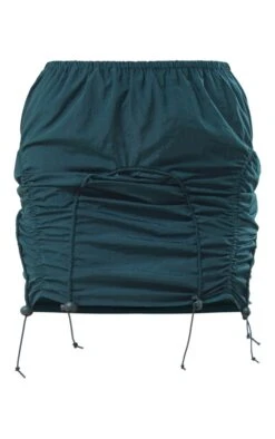 Dark Green Parachute Toggle Hem Mini Skirt -Cheap Glamarish Store f776ac90fb11c51877d3bdf9c043b3528924467d cne3879 6