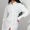 White Corset Waist Shirt Dress -Cheap Glamarish Store f8480df6ed60747ebbea51db8e410d275a640fa9 cnc6997 1