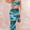 Blue Printed Plisse Maxi Skirt -Cheap Glamarish Store fa271816a40d69afc0c391c823b762368d427223 cne7656 1