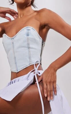 White Stretch Woven Pleated Tie Side Mini Skater Skirt -Cheap Glamarish Store fd6133a82f29cdcea3e94916905780cbf79218b6 cne3842 5